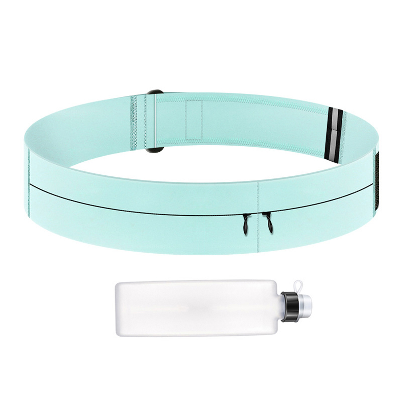 Running Gear To Hold Phone - กระเป๋าคาดเอวสำหรับวิ่งพร้อมขวดน้ำ กระเป๋าคาดเอวสำหรับเล่นกีฬาสำหรับผู้หญิงและผู้ชาย กระเป๋าใส่โทรศัพท์สำหรับวิ่งออกกำลังกาย กระเป๋าสำหรับวิ่งและออกกำลังกาย อุปกรณ์เสริมสำหรับวิ่ง