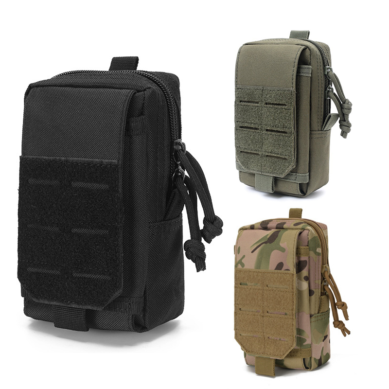 Running Gear To Hold Phone - กระเป๋าผู้ชายพิเศษเข็มขัดกันน้ํากระเป๋าโทรศัพท์มือถือ MOLLE EDC Survival Kit กระเป๋าสตางค์กระเป๋าเป้สะพายหลัง