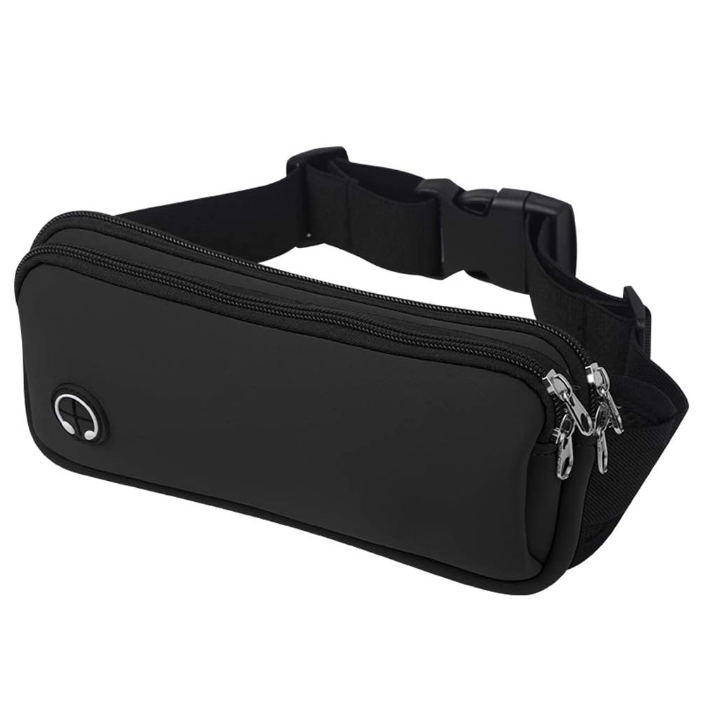 Running Gear To Hold Phone - กีฬา Fanny Pack เข็มขัดผู้หญิงกระเป๋าผู้ชายเอวกระเป๋าโทรศัพท์สีดํากระเป๋ายิมอุปกรณ์เสริม