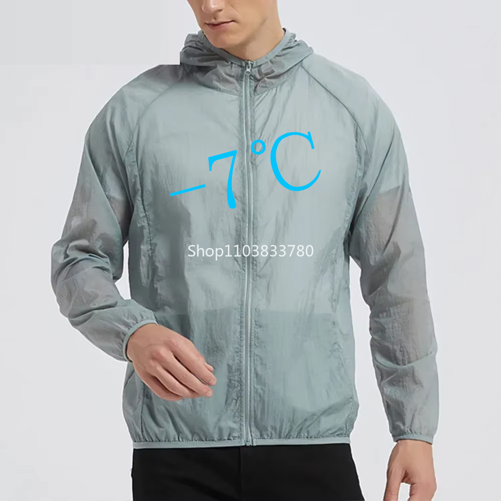 Reflective Running Jacket - Mens Casual Jacket กีฬาซิป Solid พิมพ์