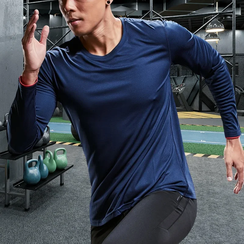 ผู้ชายวิ่งเสื้อกีฬาเสื้อแขนยาว - Running Gear Men บทวิจารณ์และราคา