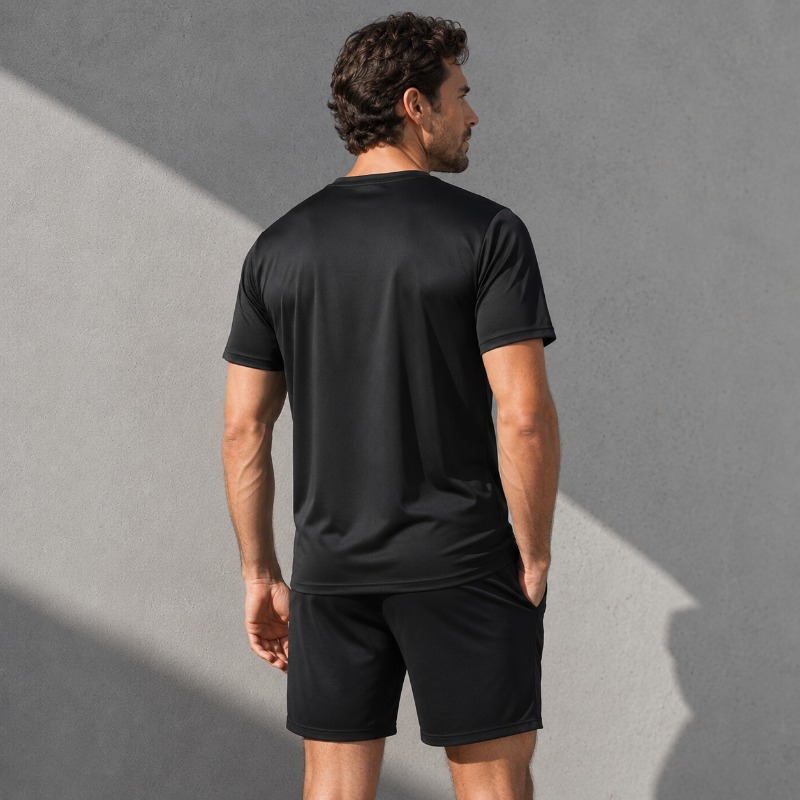 ชุดกีฬาผู้ชายแบบแห้งเร็ว 2 ชิ้ - Running Gear Men บทวิจารณ์และราคา