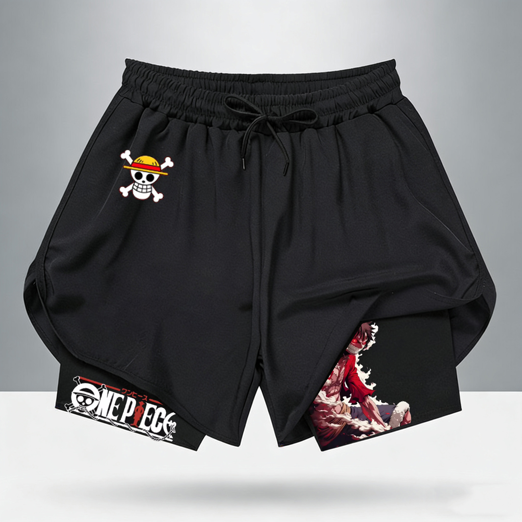 กางเกงวิ่งขาสั้นผู้ชาย 2-in-1  - Running Gear Japan บทวิจารณ์และราคา