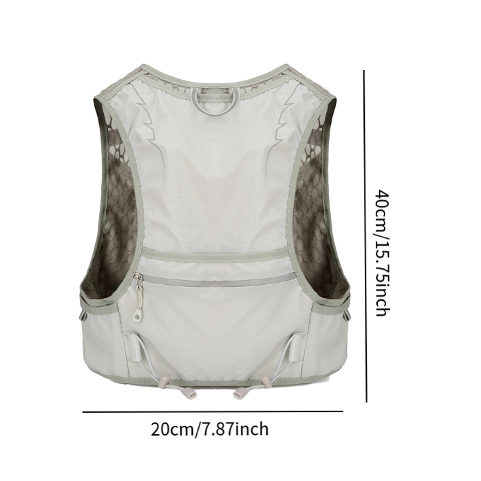 เสื้อกั๊กใส่น้ำพร้อมกระเป๋าหลา - Running Gear Marathon บทวิจารณ์และราคา