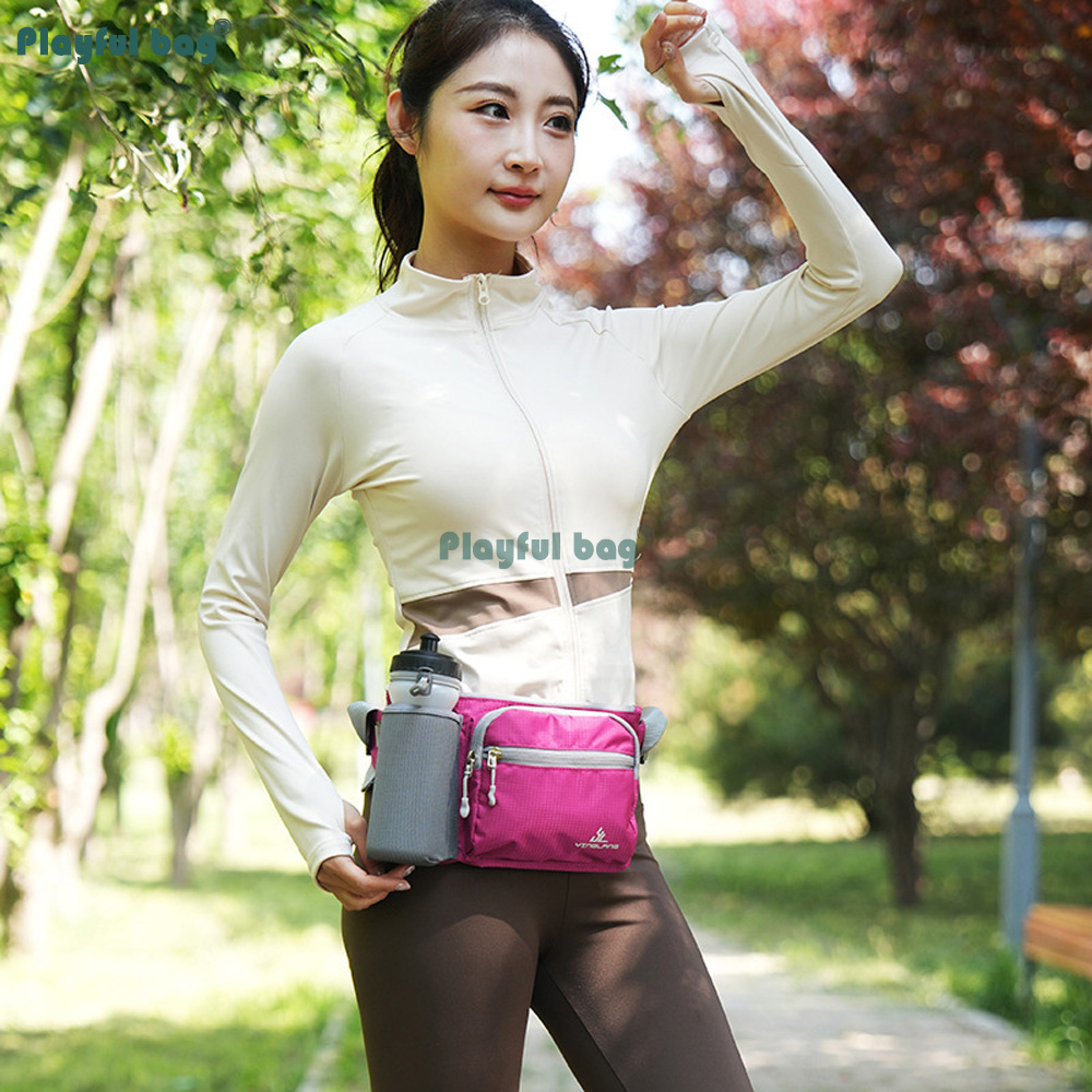 ขวดน้ำน้ำหนักเบาเข็มขัดวิ่งสำห - Running Gear Marathon บทวิจารณ์และราคา