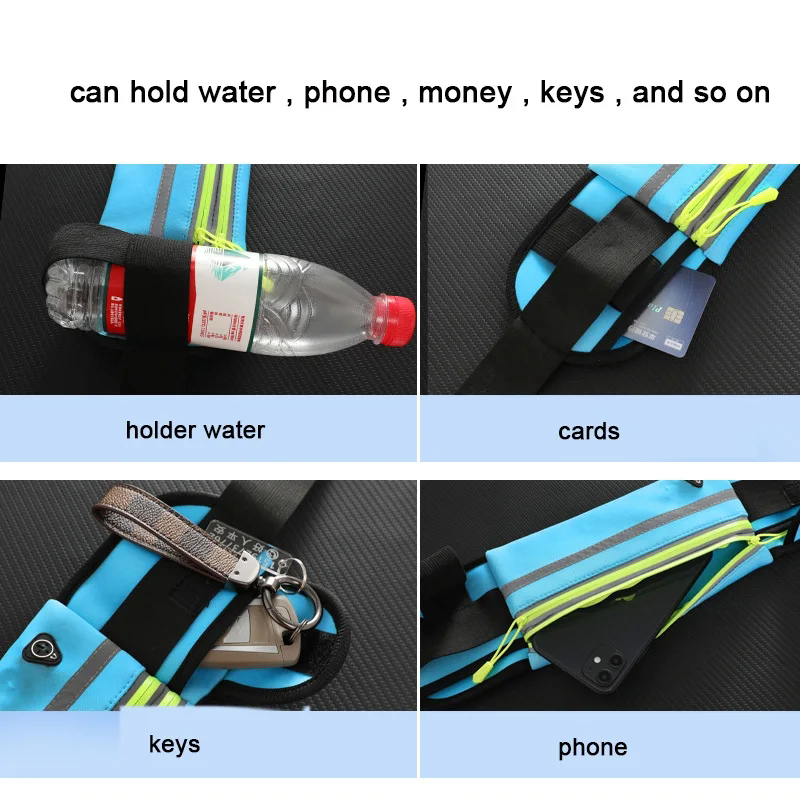 กีฬา Fanny Pack ผู้หญิงวิ่งเอว - Running Gear To Hold Phone บทวิจารณ์และราคา