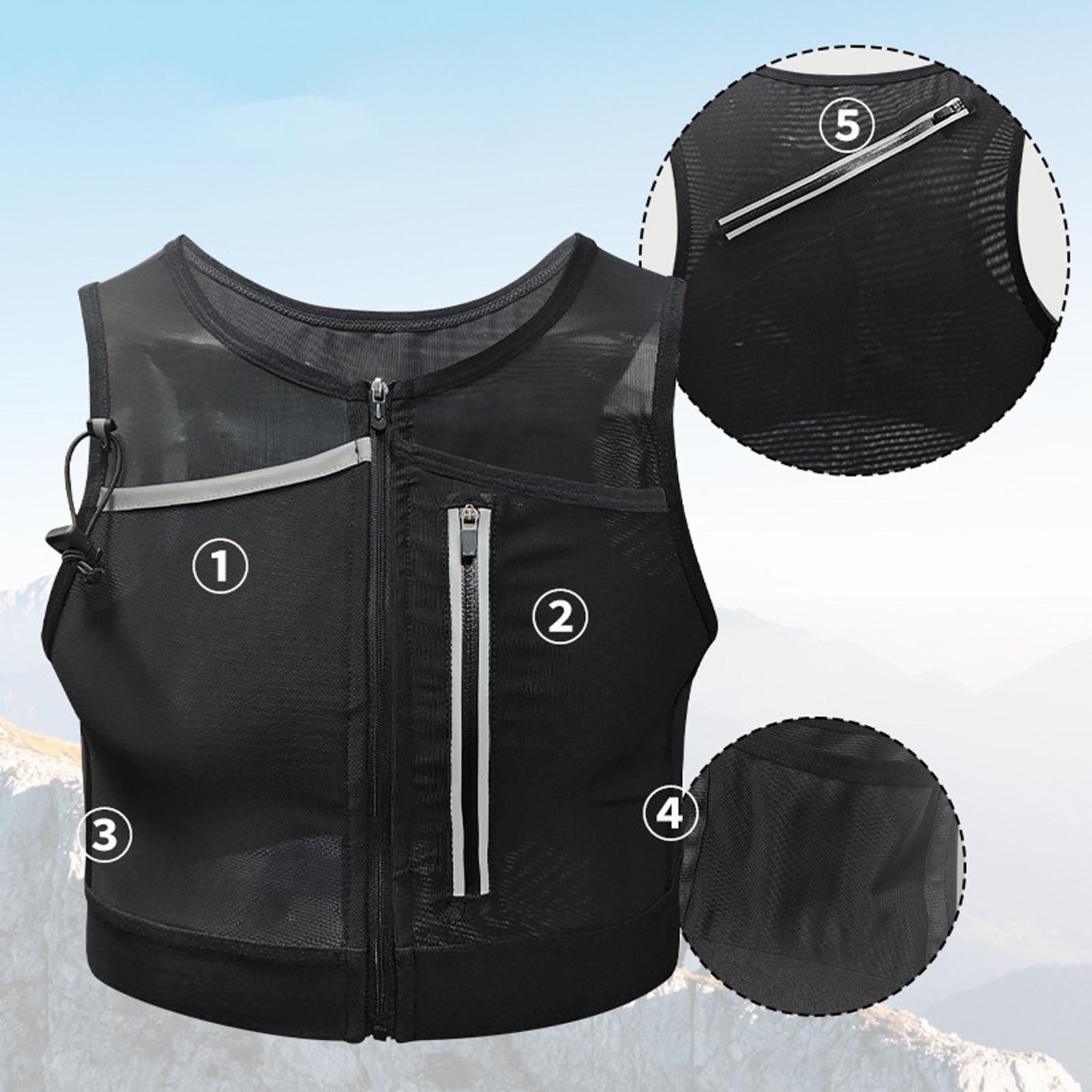 กระเป๋าใส่เสื้อกั๊กวิ่ง กระเป๋ - Reflective Running Jacket บทวิจารณ์และราคา