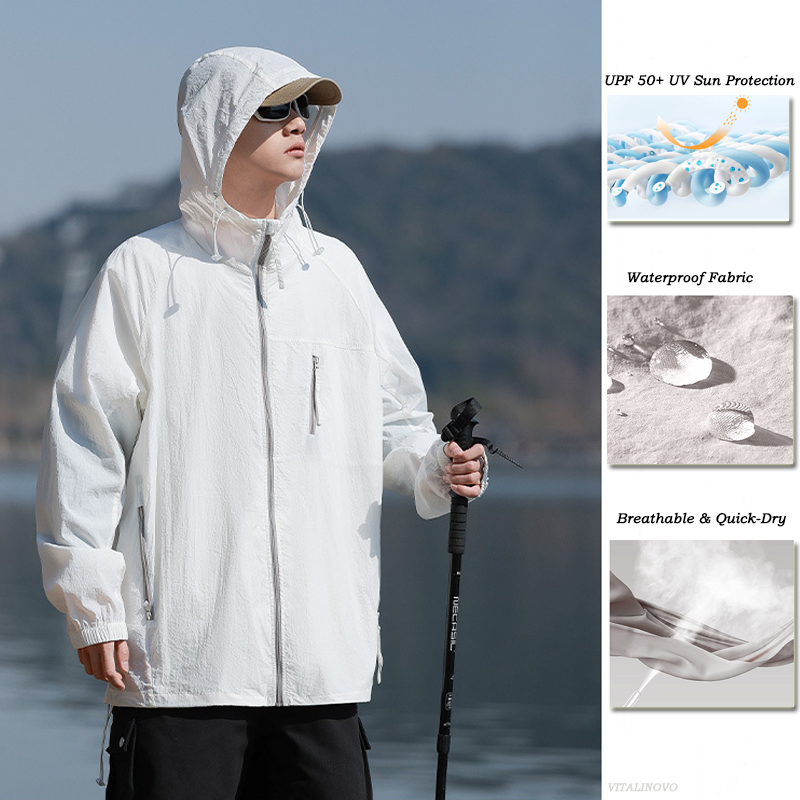 VITALINOVO เสื้อแจ็คเก็ตน้ำหนั - Reflective Running Jacket บทวิจารณ์และราคา