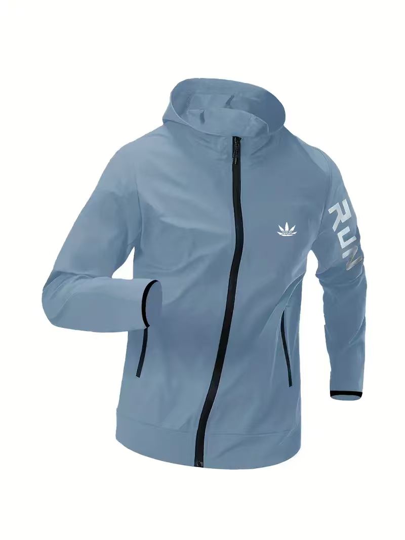 เสื้อแจ็คเก็ตวิ่งมีฮู้ดสำหรับผ - Reflective Running Jacket บทวิจารณ์และราคา