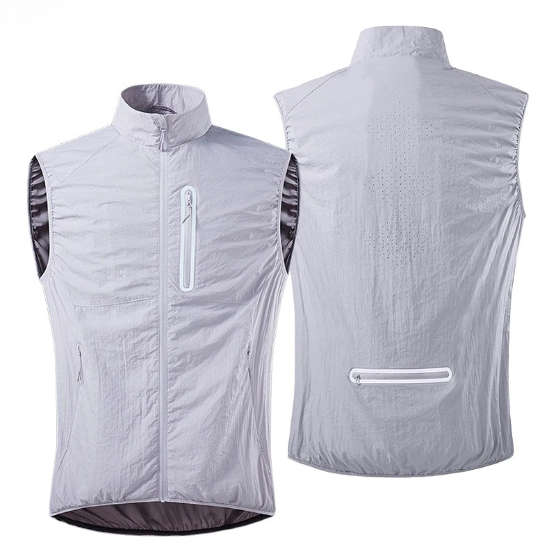 เสื้อกั๊กกีฬาฤดูร้อนสำหรับผู้ช - Reflective Running Jacket บทวิจารณ์และราคา