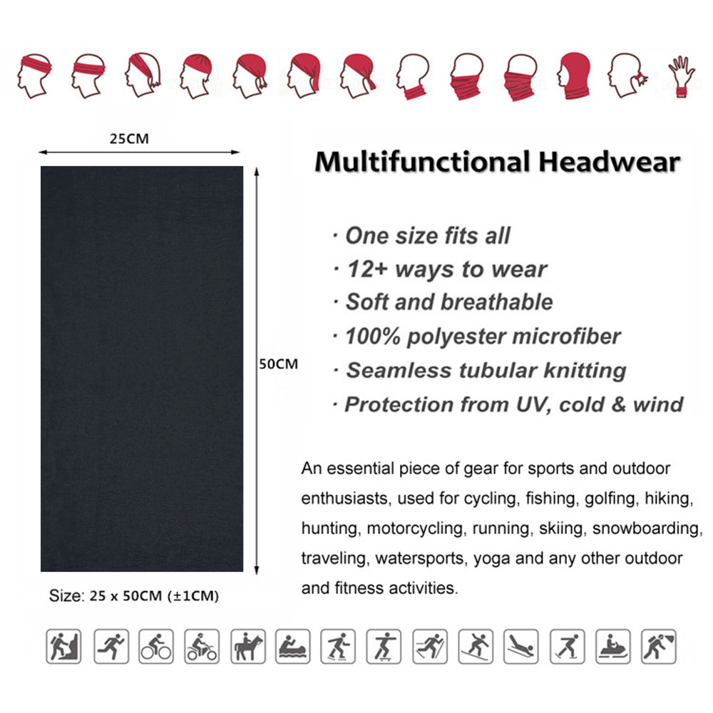 Dark สี Tube Neckchief กีฬากลา - Running Gear In The Dark บทวิจารณ์และราคา