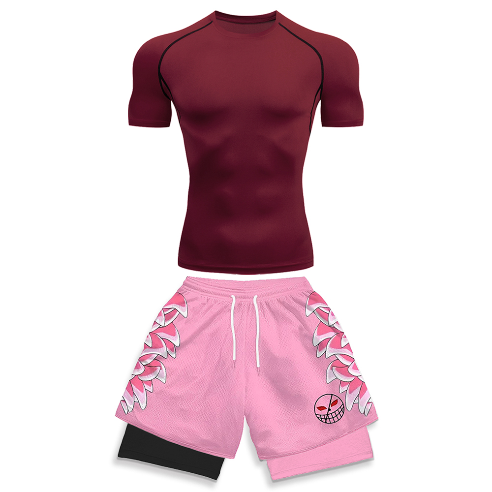 ชุดออกกำลังกายยืดหยุ่นสูงสำหรั - Running Gear Men บทวิจารณ์และราคา
