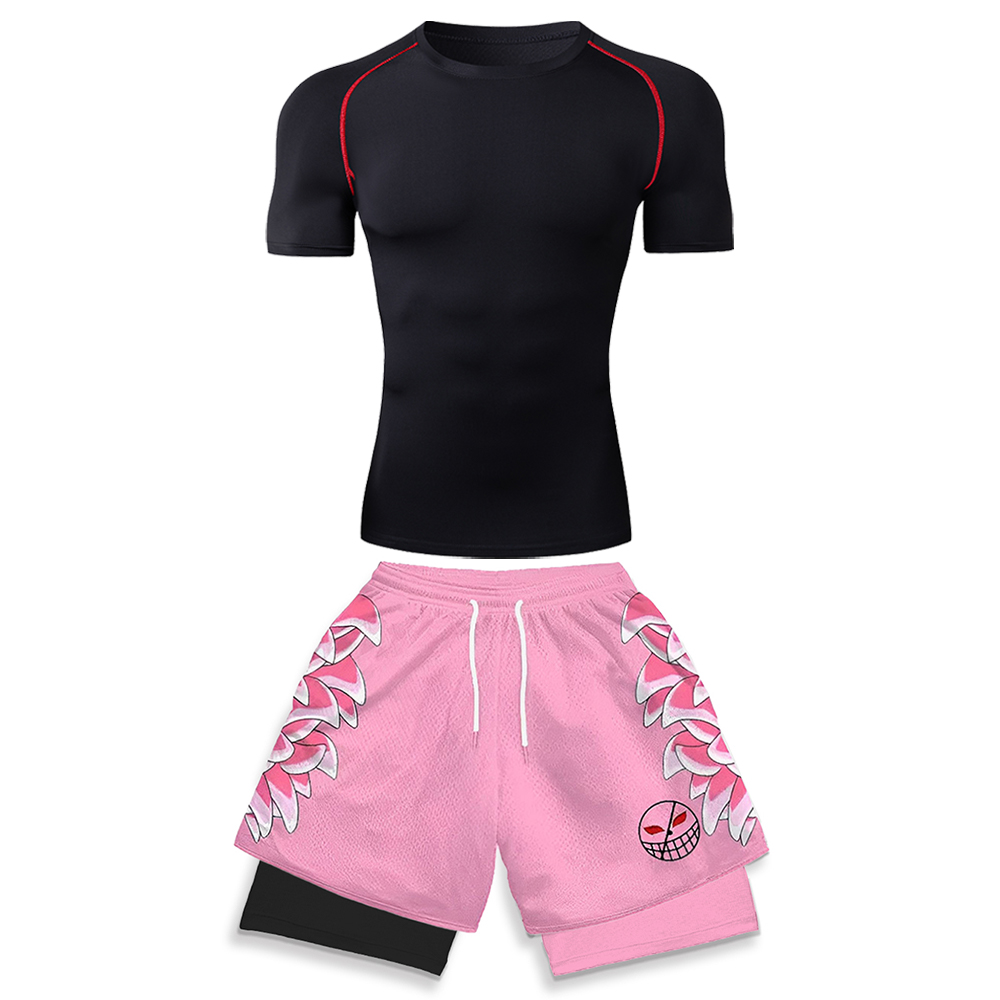 ชุดออกกำลังกายยืดหยุ่นสูงสำหรั - Running Gear Men บทวิจารณ์และราคา