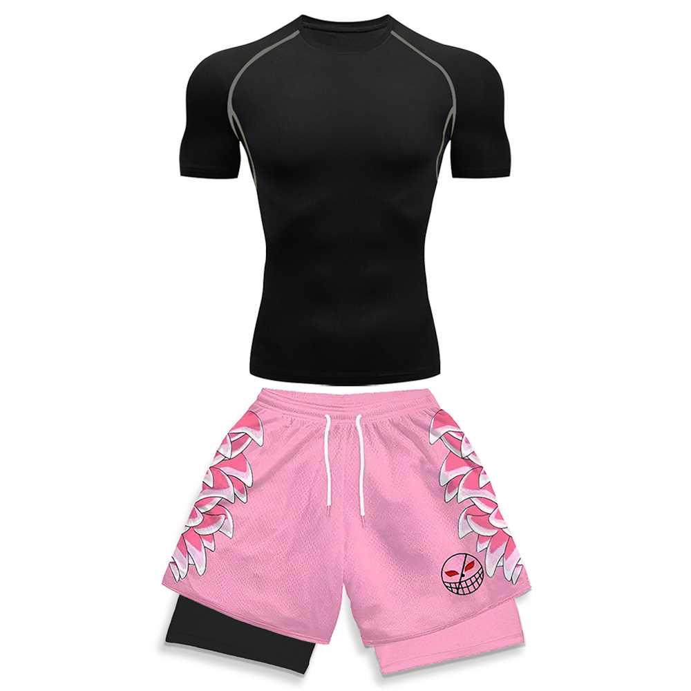 ชุดออกกำลังกายยืดหยุ่นสูงสำหรั - Running Gear Men บทวิจารณ์และราคา