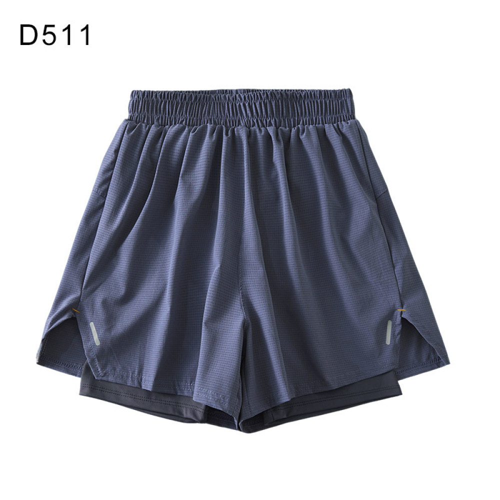 กางเกงขาสั้นฟิตเนส 2 in 1 สำหร - Running Gear Junior บทวิจารณ์และราคา