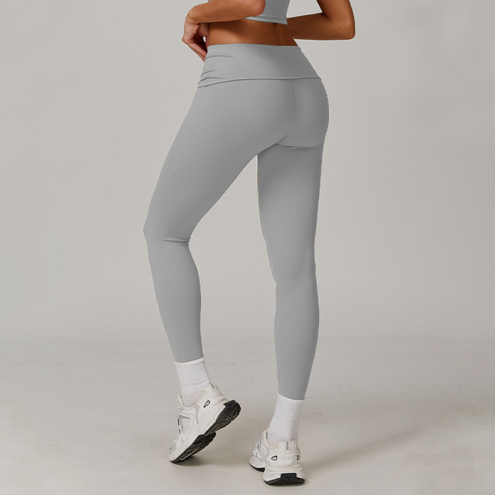 กางเกงโยคะสำหรับผู้หญิงแบบเอวพ - Running Gear Junior บทวิจารณ์และราคา