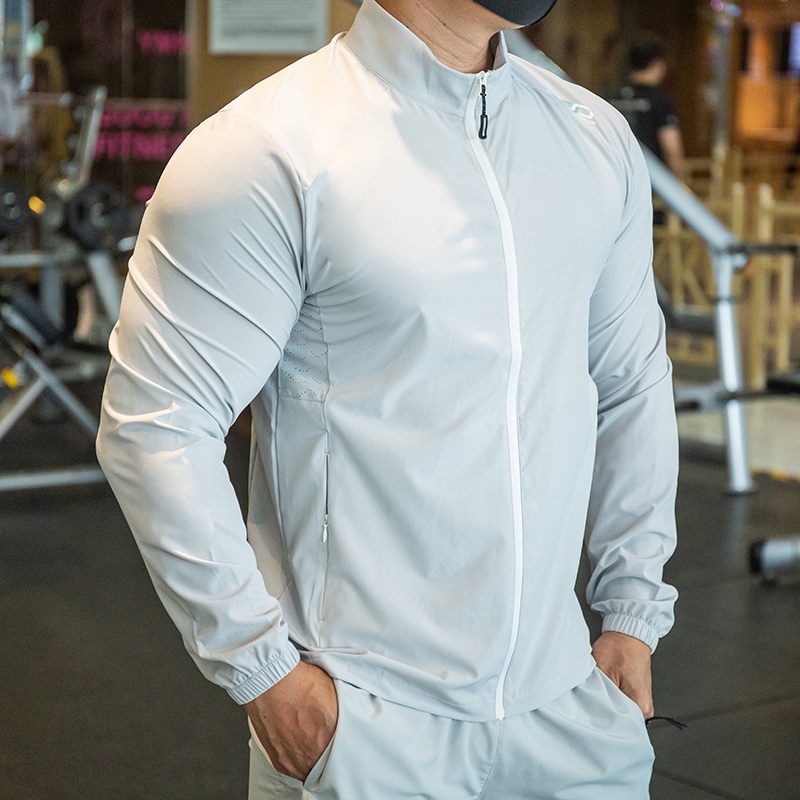 ผู้ชายผู้หญิงฤดูร้อนฤดูร้อนแห้ - Reflective Running Jacket บทวิจารณ์และราคา