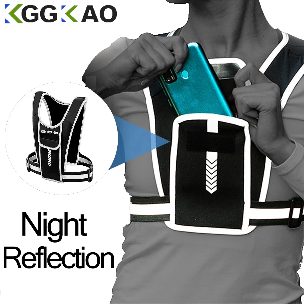 เสื้อกั๊กใส่โทรศัพท์สำหรับผู้ช - Running Gear Marathon บทวิจารณ์และราคา
