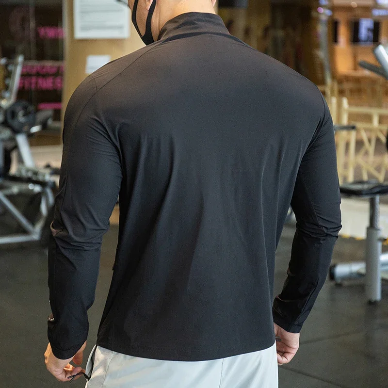 เสื้อแจ็คเก็ตผู้ชายผ้าไอซ์ซิลค - Reflective Running Jacket บทวิจารณ์และราคา