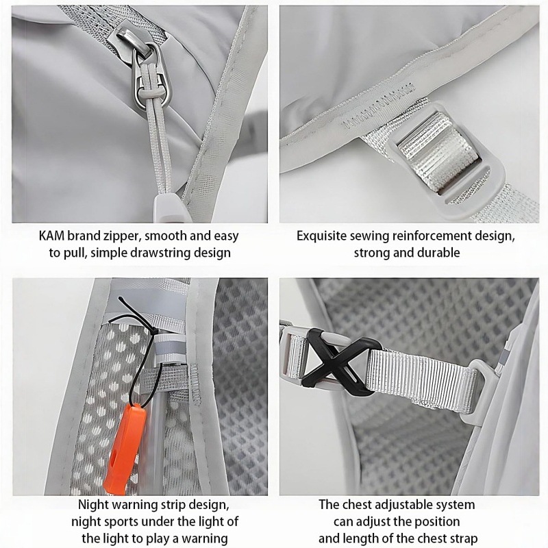 กระเป๋าเป้สะพายหลังแบบเบาพิเศษ - Running Gear Marathon บทวิจารณ์และราคา
