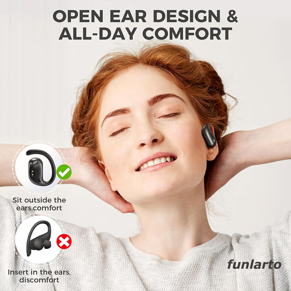 หูฟังวิ่งไร้สายแบบเปิดหู หูฟัง - Running Gear To Hold Phone บทวิจารณ์และราคา